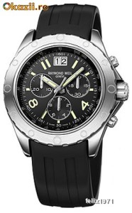 Raymond Weil cronograph 8550-SR1-05207 nou in cutie 599 euro foto