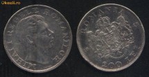MONEDA DE ARGINT - 200 LEI 1942 - MIHAI I - VF foto