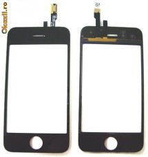 Touchscreen Touch Screen Geam Sticla Digitizer ORIGINAL Apple iPhone 3GS 8GB 16GB 32GB Black foto