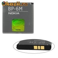 Acumulator Nokia BP-6M Li-Pol Original , 6233, 6234 6288, N73 foto