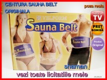 SAUNA BELT VELFORM CENTURA PENTRU SLABIT.ORIGINAL VAZUT LA TV.UN CADOU DEOSEBIT.SUPERPROMOTIE,PROFITA ACUM ! LIVRARE GRATUITA.BUCURESTI MILITARI foto