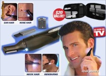 TRIMMER PENTRU PERCIUNI, NAS, URECHI, MUSTATA, BARBA MICRO TOUCH foto