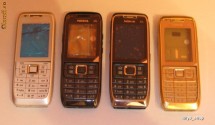 CARCASA/CARCASE NOKIA E51/E 51 WHITE/BLACK/SILVER/GOLD/ALBA/NEAGRA/ARGINTIE/AURIE TRANSPORT GRATUIT SAU DOAR 9.9 LEI PRIN FAN COURIER+CADOU foto