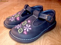 Pantofiori fetite Walkmates de la Marks and Spencer marimea 24 foto