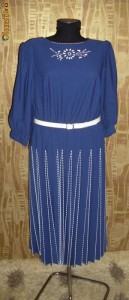 Rochie vintage, aproximativ marimea 44/46-rezervat foto