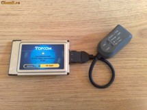 Placa retea laptop pcmcia foto