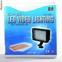 CN 126 Lampa video-foto  126 led light WIDE foto