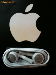 Vand Accesorii Noi ORIGINALE iPhone, incarcator, cablu de date, handsfree(casti) Apple foto