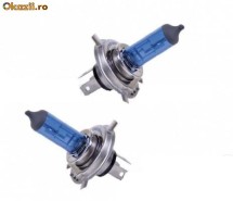 bec halogen H 4 efect xenon H4 foto