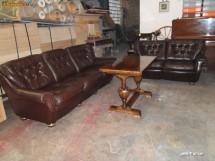 Salon Retro stil Chesterfield 3+2+masuta. foto