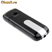 Camera Spion in Memory Stick-Functii Foto,Video si Rep,Avertizare prin Vibratii,Detectie la Miscare foto