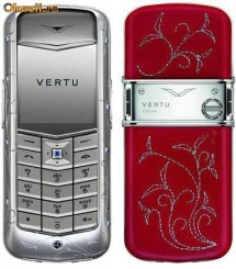 VERTU CONSTELLATION ROCOCO EDITION - PIELE ROSIE - IMPECABIL 100% ORIGINAL - 1799 EURO ! foto