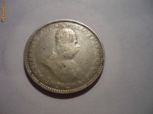 1 KORONA 1896 JUBILIARA RARA  ARGINT + LINGOU 32 GRAME foto