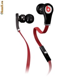 Casti Monster Beats by Dr. Dre Tour ControlTalk Negre - Garantie foto