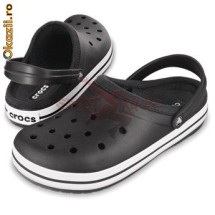 Crocband Lined unisex black (102B) foto