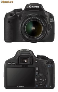 Canon EOS 550D KIT EF-S 18-55MM IS  filmare FULL HD SIGILAT CUTIE!!! MADE IN JAPAN!!! foto