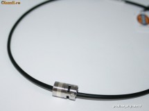 Colier + pandantiv barbatesc FOSSIL JF85098040 NOU CU ETICHETA, otel inoxidabil, CUTIE CADOU INCLUSA, pret magazin 46 euro foto