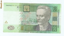 UCRAINA BANCNOTA 20 HRIVNI foto