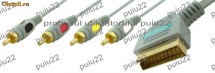 Cablu euroscart, tata-4 x RCA, tata-8027 foto