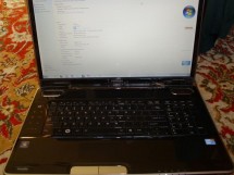 LAPTOP TOSHIBA 18,4 INCH, i5, 4 GB DDR3, 320 GB HDD foto