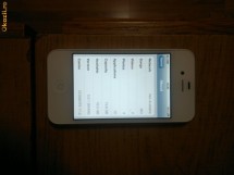 Vand Iphone 4S Alb Nou in cutie foto