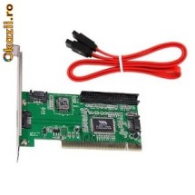 Adaptor PCI la IDE + SATA - VIA VT6421A 6421 foto