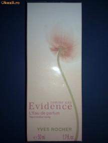Apa de parfum Comme une Evidence de la Yves Rocher + CADOU foto