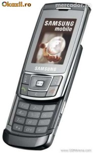 Vand Samsung D900i foto