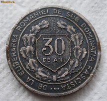 30 de ani de la eliberarea Romaniei de sub dominatia fascista - ieftin foto