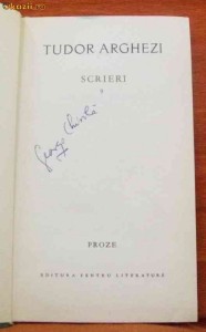 Anticariat Ion Andrei - Scrieri 10- Tudor Arghezi - Autor : Tudor Arghezi - 60318 foto
