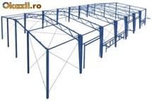 STRUCTURA COMPLETA  HALA METAL 200 MP. foto