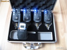 Set 4 Avertizori / Senzori / Senzor Radio cu Statie Hakuyo ( Statia acestui model permite 8 avertizori ) foto