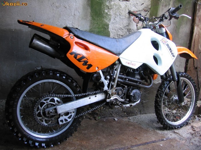KTM LC4 motor de 620cm3 an 1998 foto mare