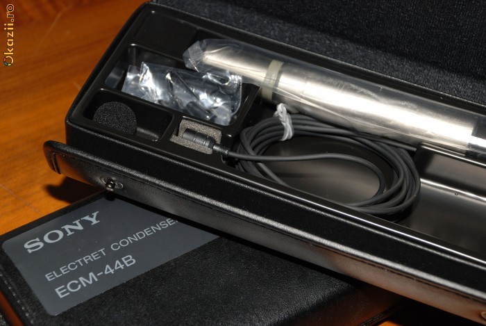 Lavaliere profesionale Sony ECM-44B foto mare