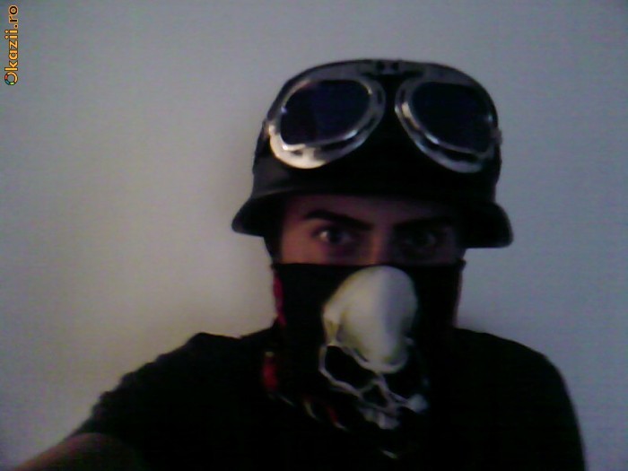 CASCA MOTO NAZY ( nazist ) NOUA + CADOU BANDANA!!! foto mare