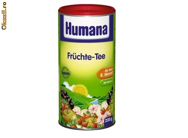 Ceai Humana cu fructe si vitamina C foto mare