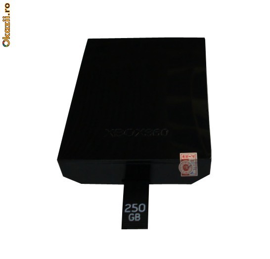 Xbox360 Slim 250GB HDD foto mare
