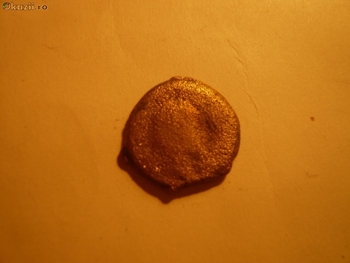 Moneda Romana bronz ,d=1,6cm ,cal.slaba , curatata foto mare