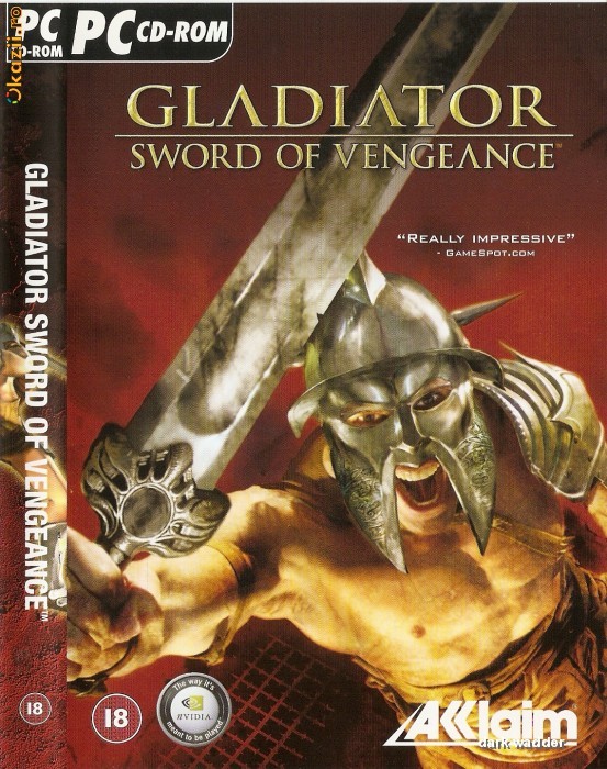 JOC PC GLADIATOR SWORD OF VENGEANCE ORIGINAL foto mare