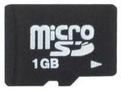 Card memorie MicroSD 1G foto mare