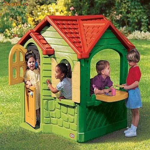 LITTLE TIKES CASUTA  HI TECH foto mare