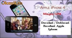 Detectare Retea operator GSM / Decodare permanenta iphone 4 Norvegia Suedia Danemarca foto mare