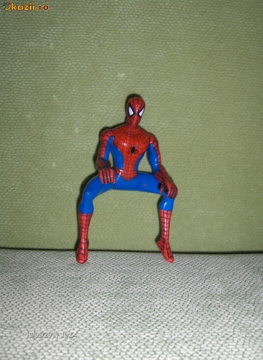 SPIDER-MAN, Figurina articulata, 12 cm foto mare
