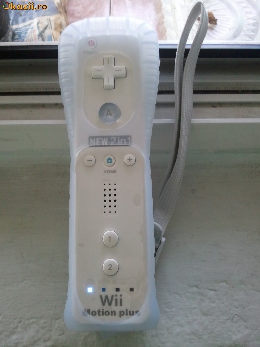 Wii remote motion plus, telecomanda wii cu motionplus foto mare