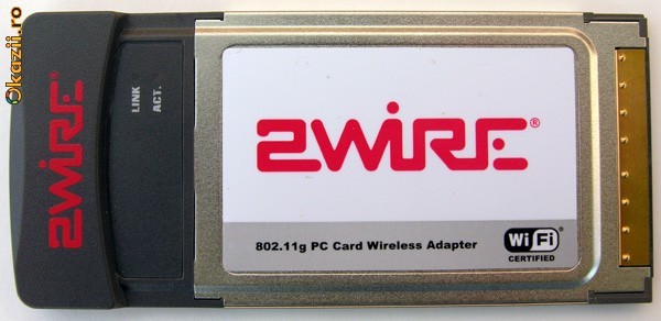 QWEST 2 WIRE WIRELESS G PC CARD PCMCIA foto mare