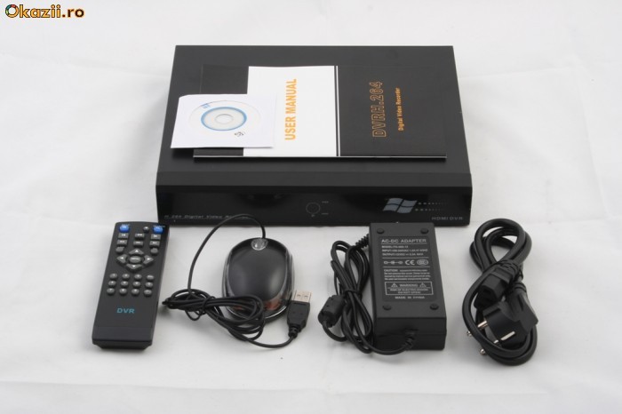 Stand Alone Dvr H.264 Full D , 4 Canale, Model DVR 004V foto mare