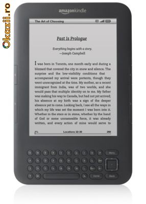 Kindle 3 wifi + 3g Amazon Ebook / E-book Reader Sigilat foto mare