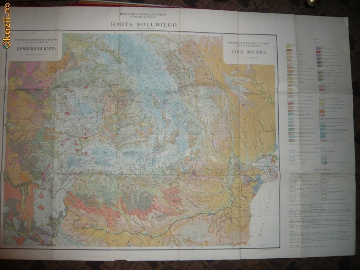 HARTA A SOLULUI IN RPR 1964 foto mare