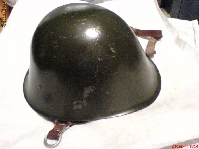 CASCA MILITARA ROMANEASCA R.S.R. foto mare