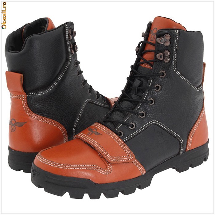 *** Bocanci / Ghete / Cizme CREATIVE RECREATION, Barbati, PIELE, 100% AUTENTIC, BCR430 *** foto mare